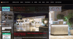 Desktop Screenshot of biancorestauranttenerife.com